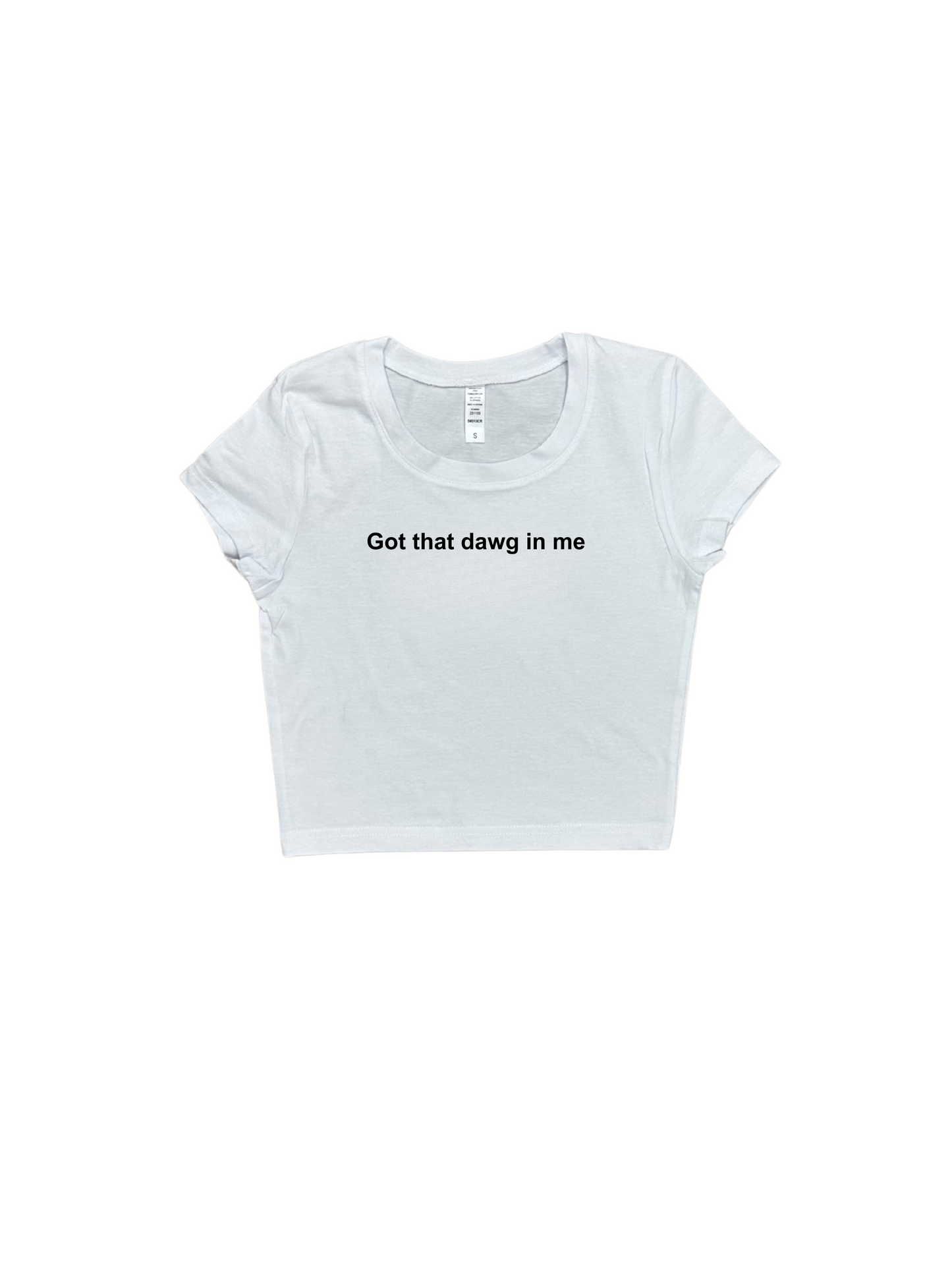 Dawg In Me Baby Tee