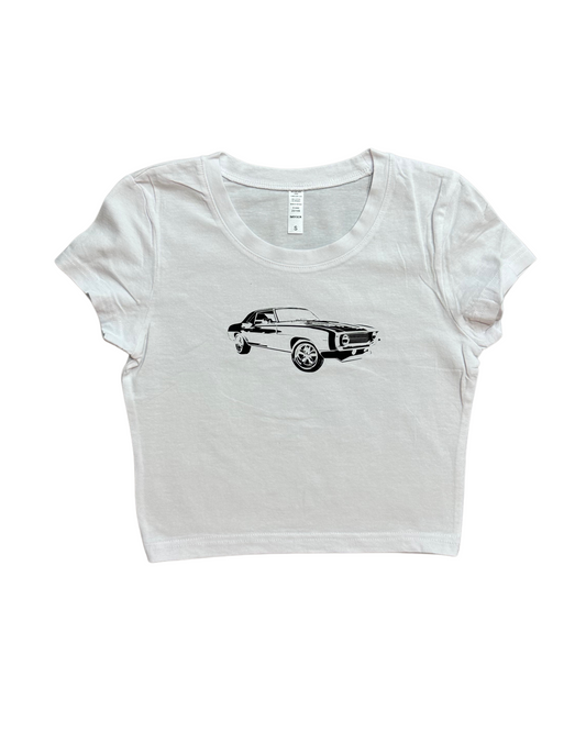 Vintage Car Baby Tee