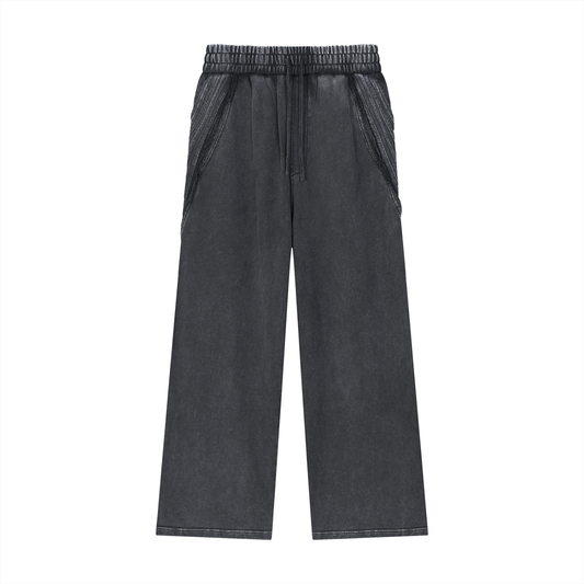 ESSENTIAL TAPE RAW EDGE SWEATPANTS