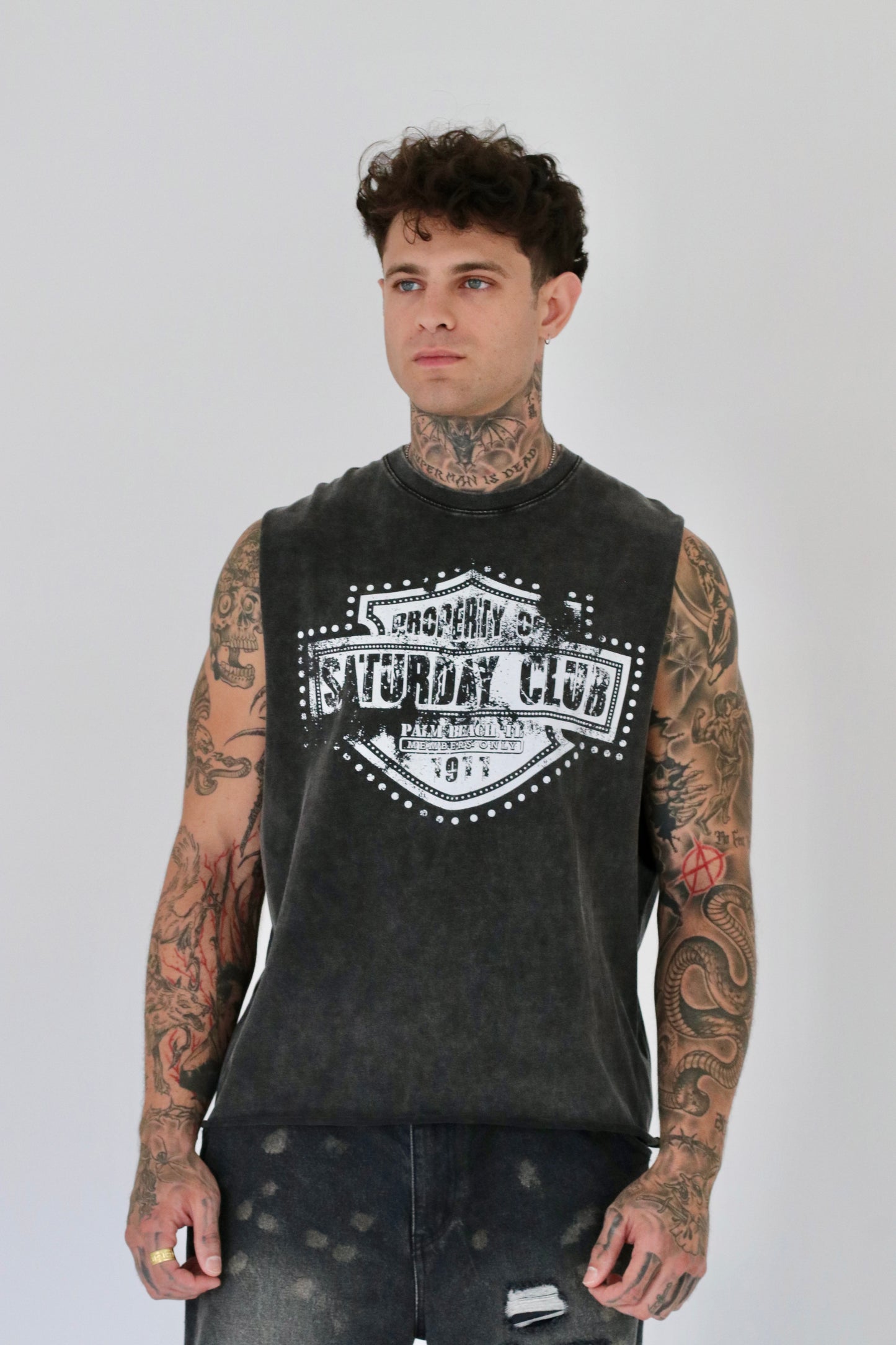 PROPERTY OF SATURDAY CLUB CUT OFF