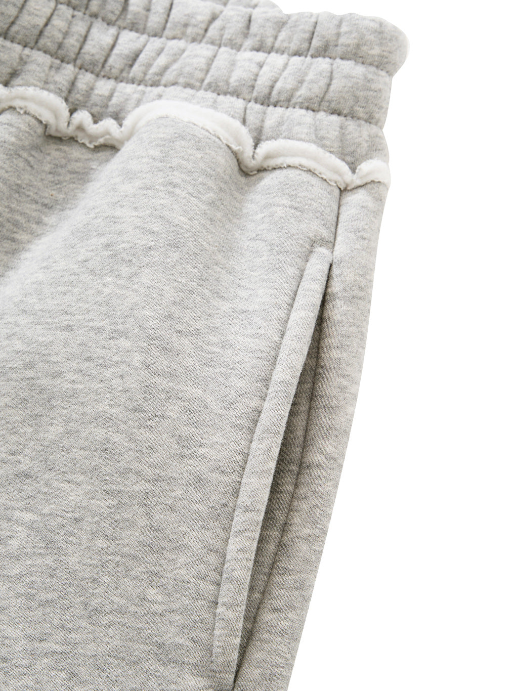 Unisex Raw Edge Baggy Shorts