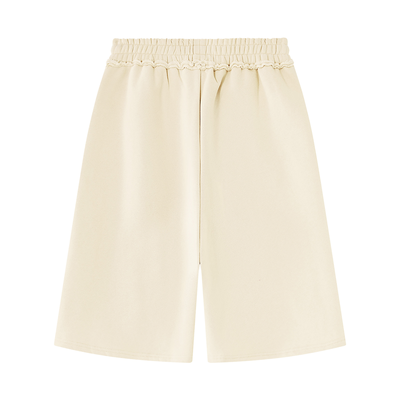 Unisex Raw Edge Baggy Shorts