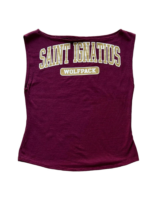 1/1 Vintage Boat Neck Tee - Saint Ignatius