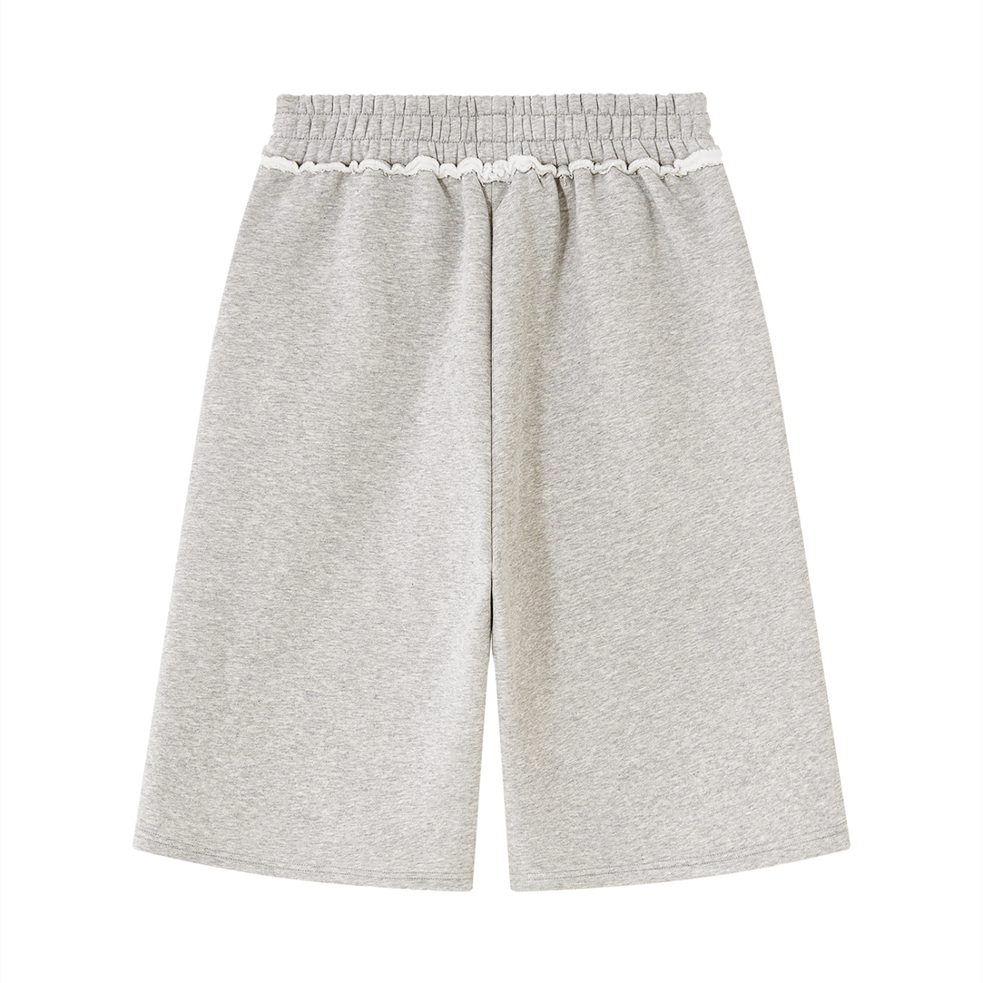 Unisex Raw Edge Baggy Shorts