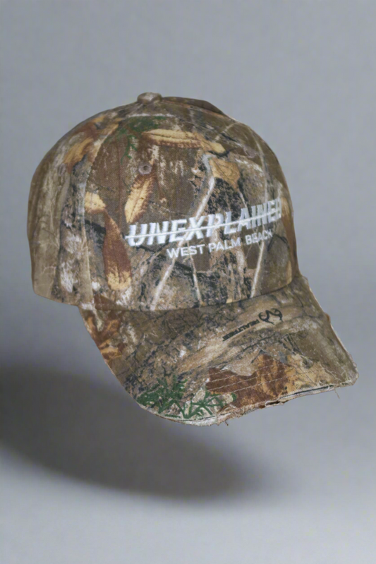 Distressed Realtree Camo Branded Hat