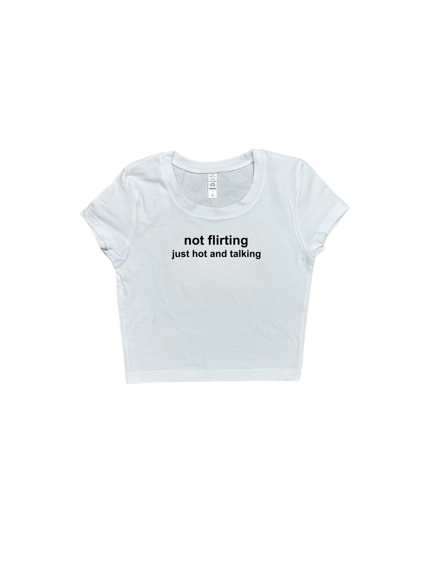 Just Hot and Talking Baby Tee
