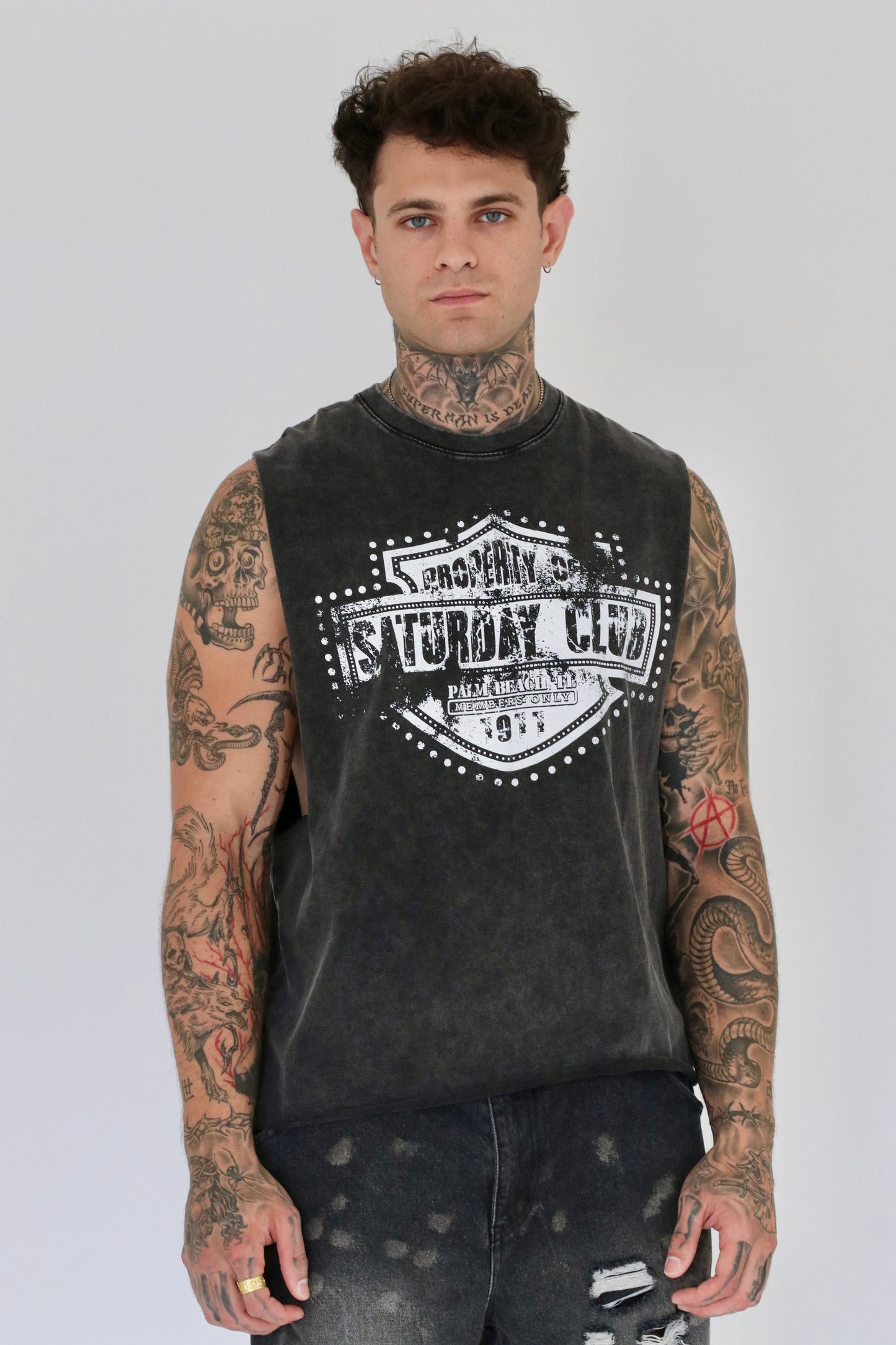 PROPERTY OF SATURDAY CLUB CUT OFF