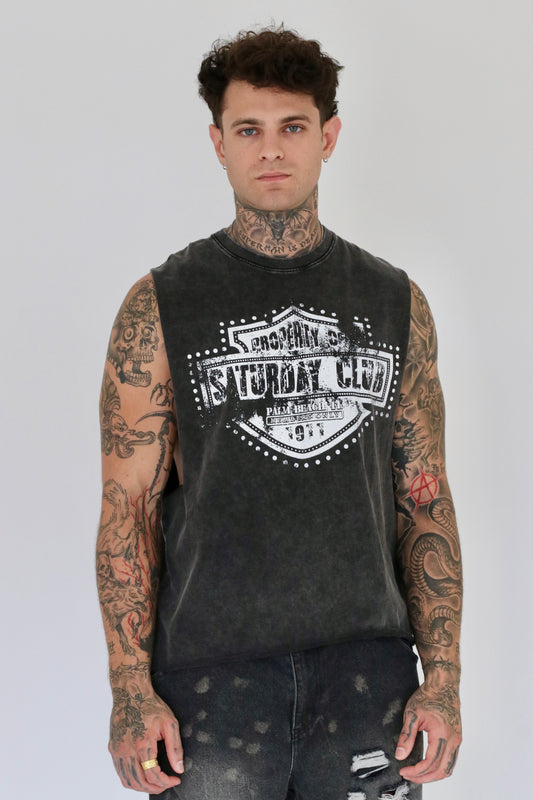 PROPERTY OF SATURDAY CLUB CUT OFF