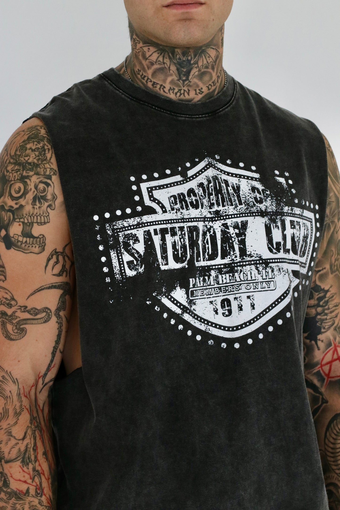 PROPERTY OF SATURDAY CLUB CUT OFF