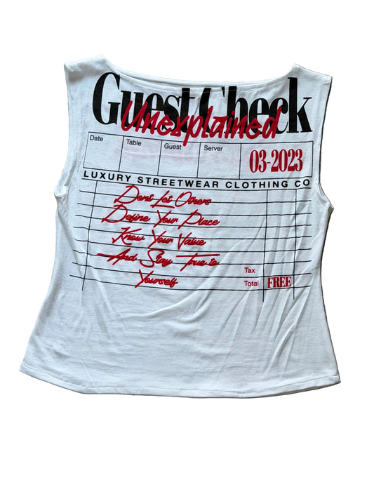 1/1 Vintage Boat Neck Tee - Guest Check