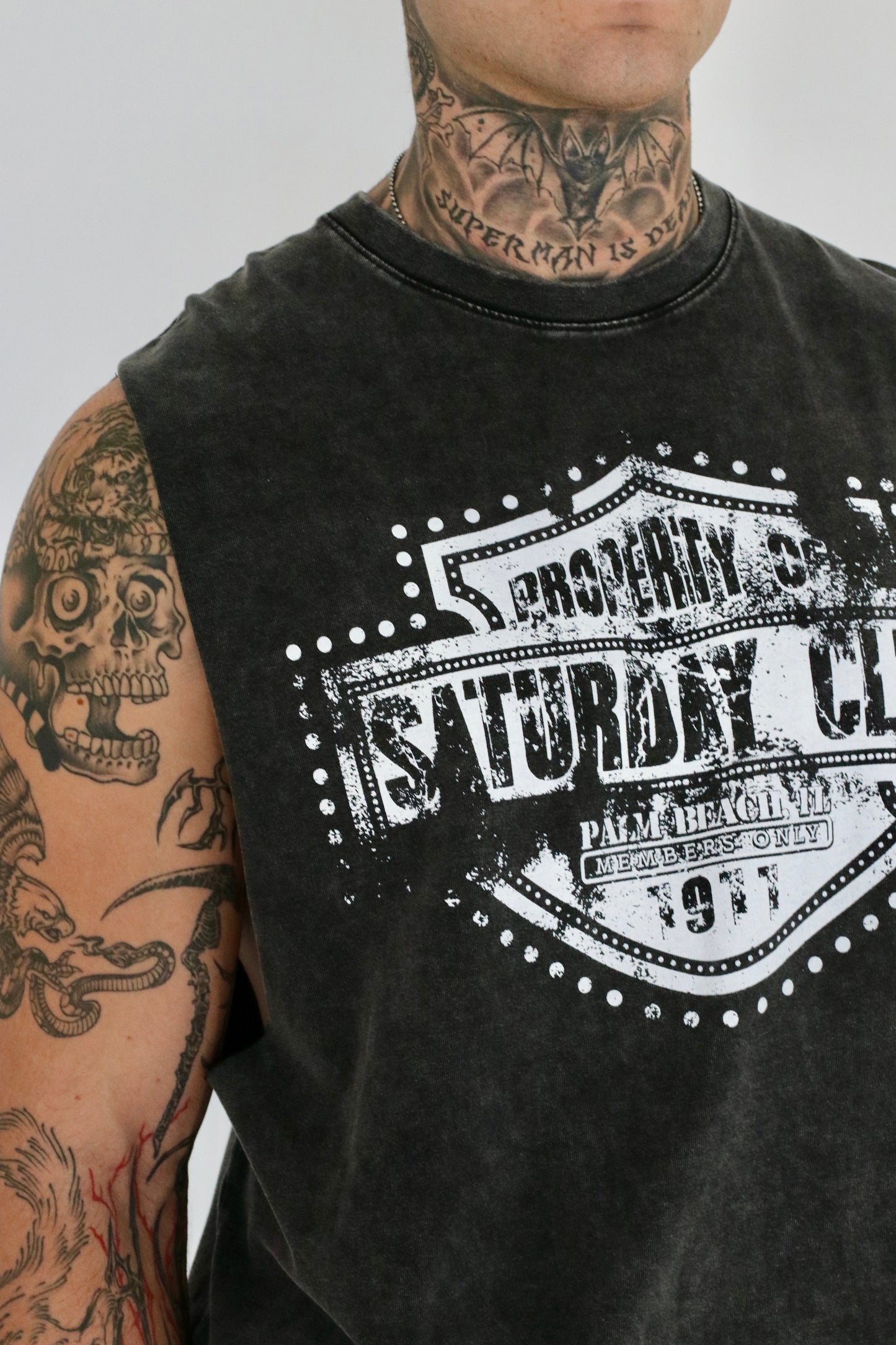 PROPERTY OF SATURDAY CLUB CUT OFF