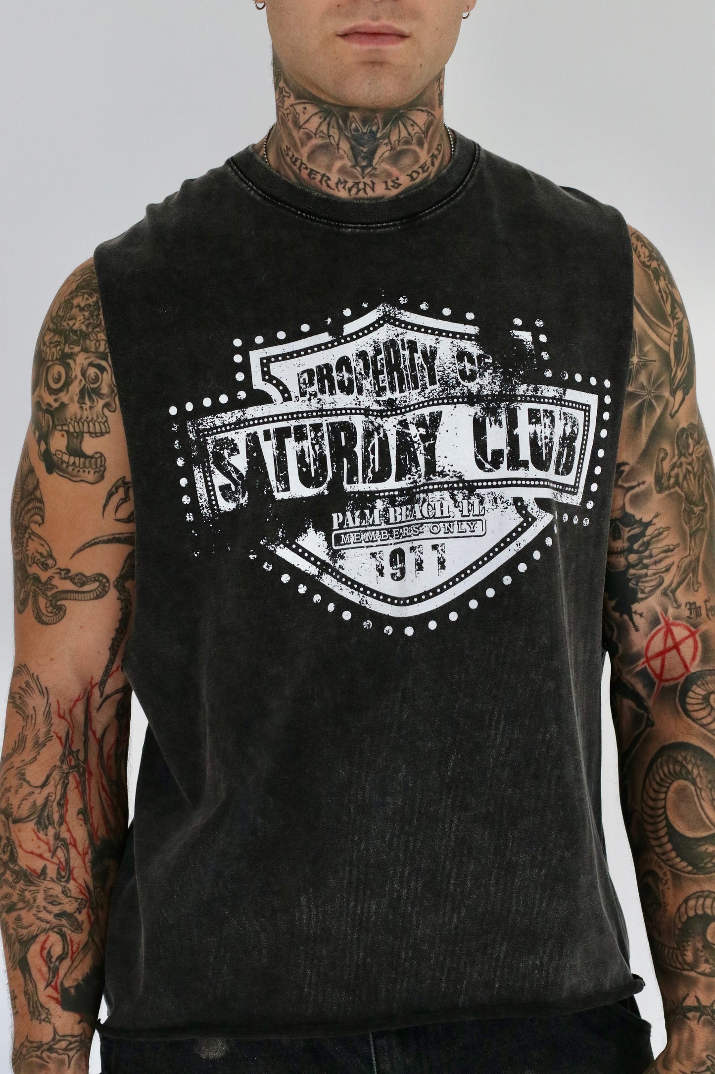 PROPERTY OF SATURDAY CLUB CUT OFF