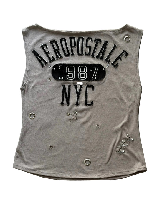 1/1 Vintage Boat Neck Tee - Aeropostale NYC 1987