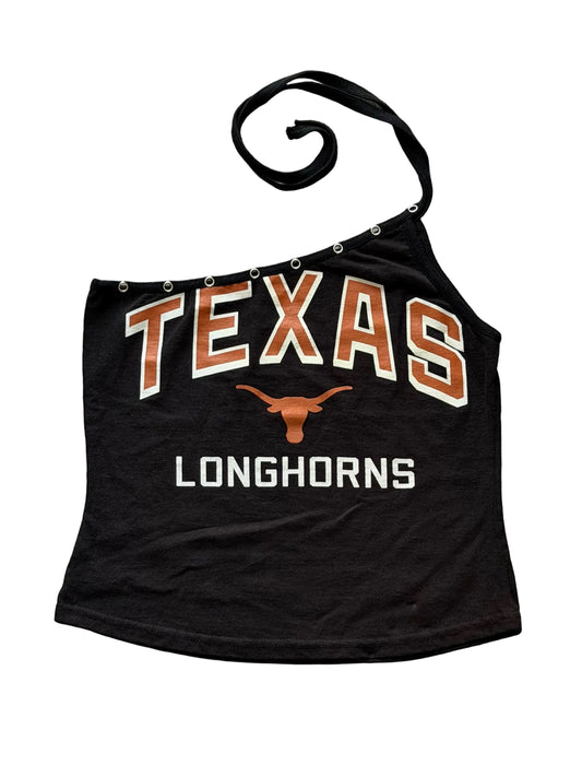 1/1 Vintage One Shoulder Strap Tee - TEXAS LONGHORNS