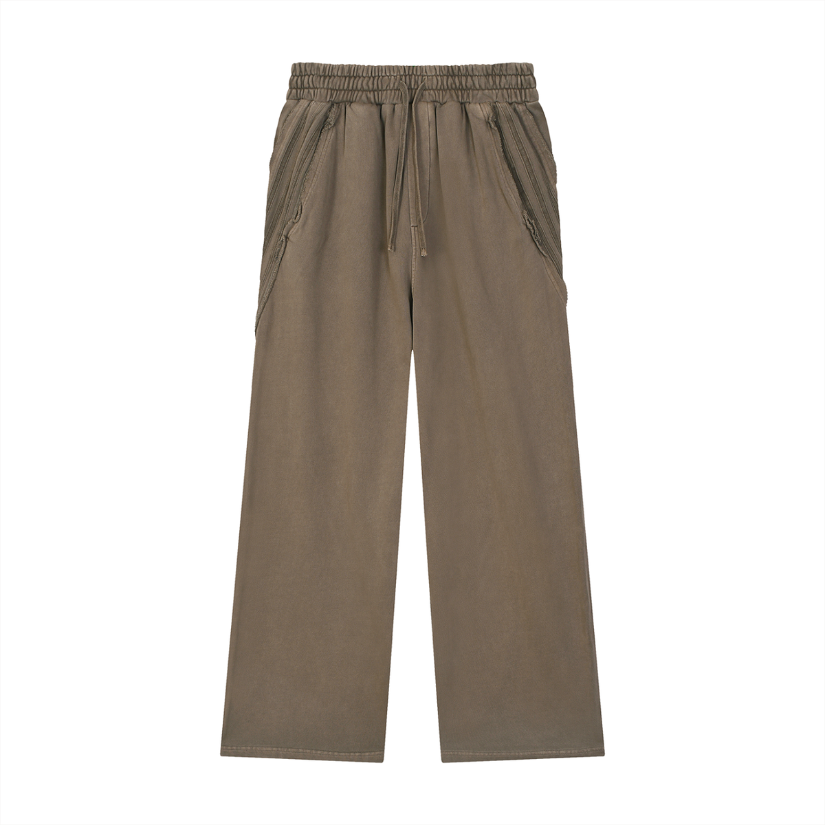 ESSENTIAL TAPE RAW EDGE SWEATPANTS